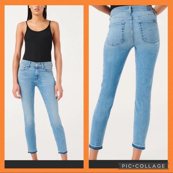 7 FOR ALL MANKIND SKINNY JEANS - Picture 3 of 10